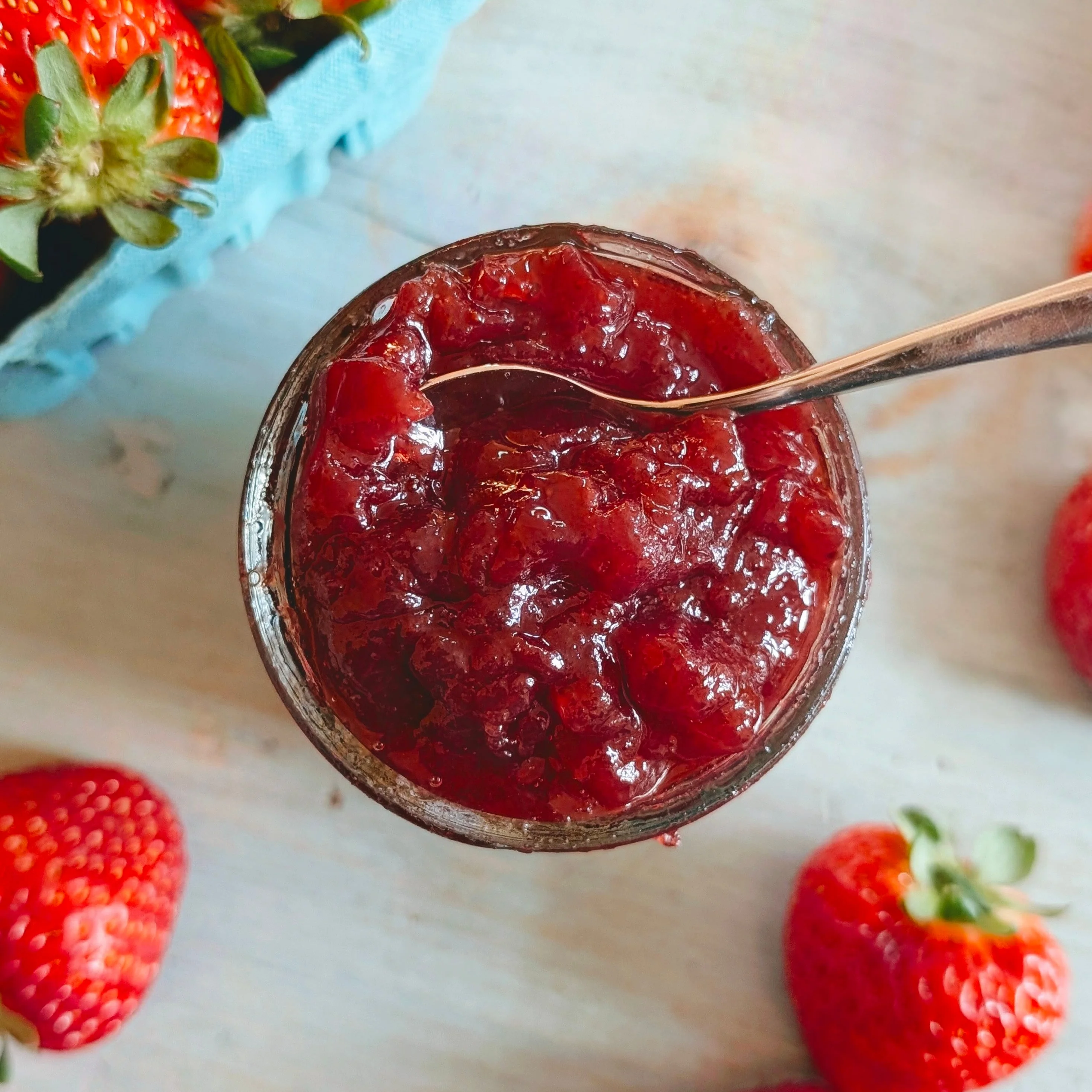 Artisanal Strawberry Jam (8.6oz) - Image 3