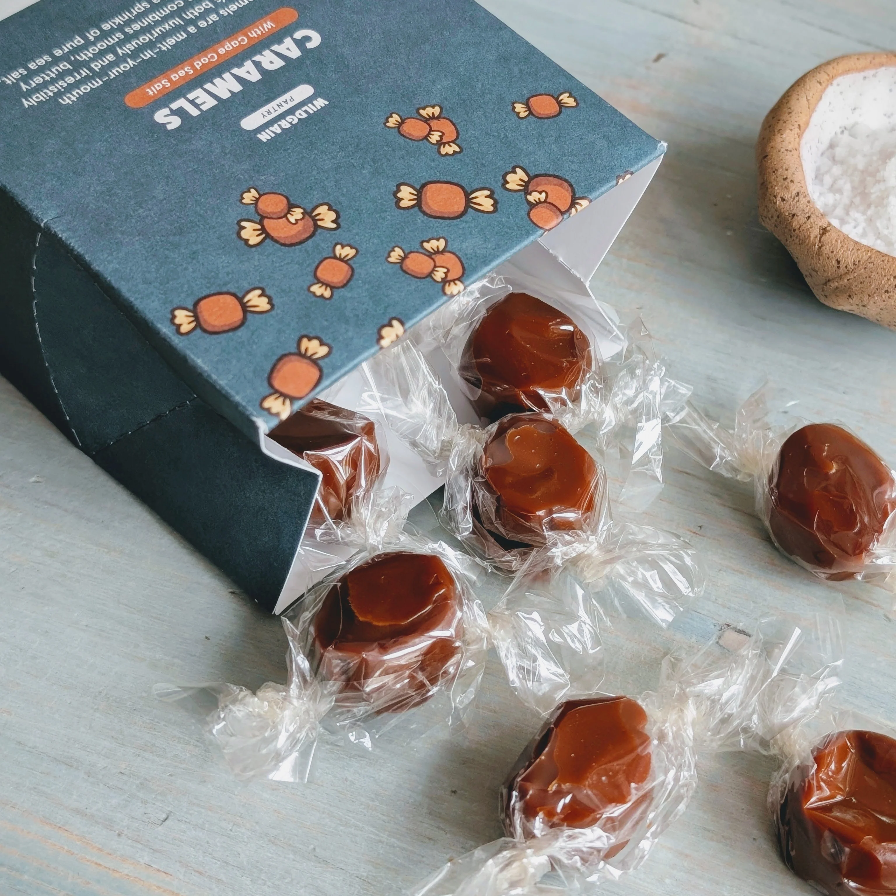Caramels with Cape Cod Sea Salt (4.9oz)