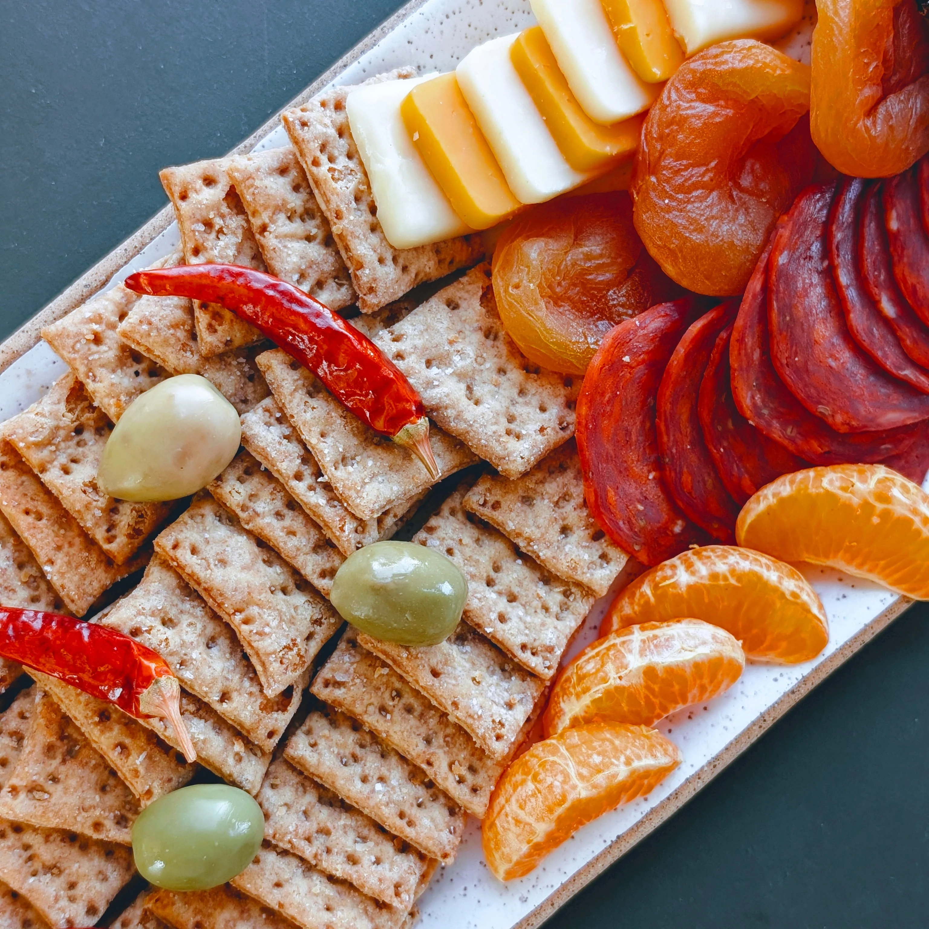 Artisanal Cheddar Rye Crackers (4oz) - Image 2