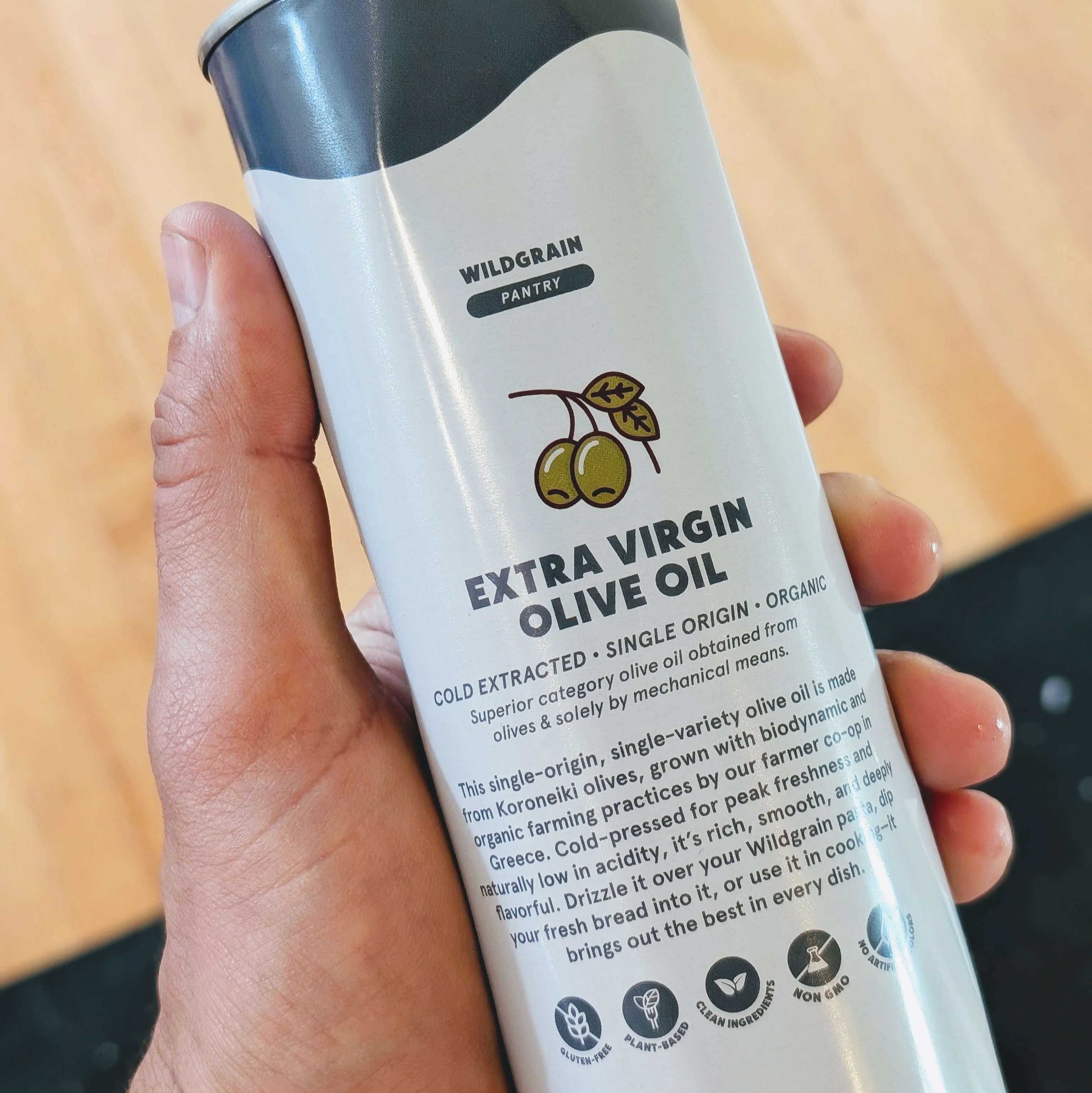 Cold-Pressed Extra Virgin Olive Oil (16.9 oz) - Image 3