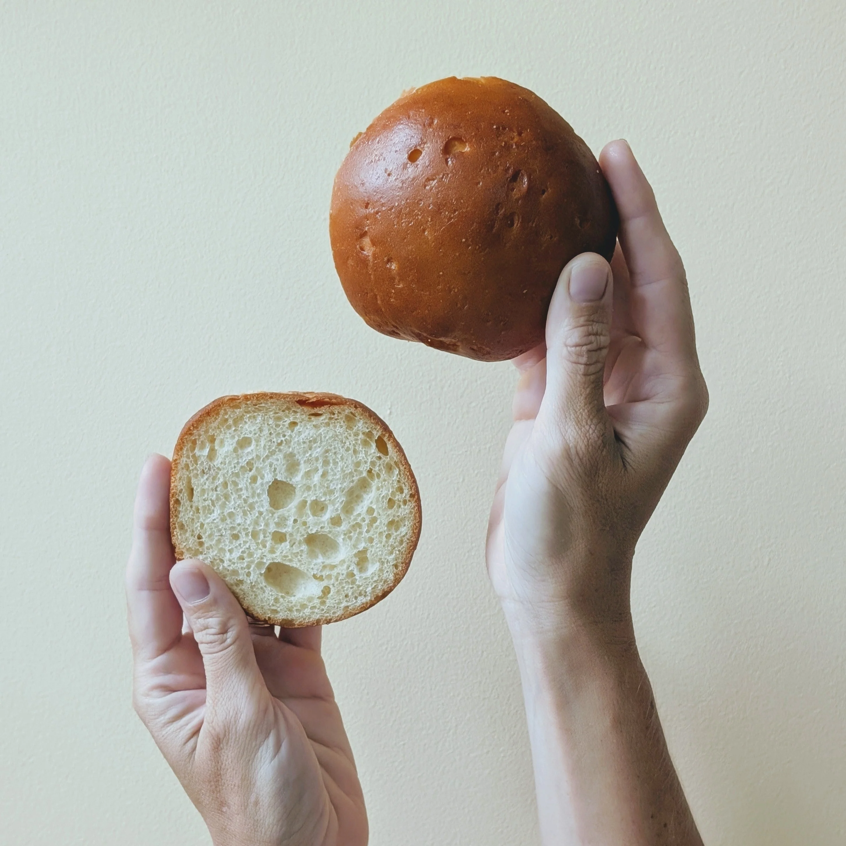 Gluten-Free Slow-Fermented Brioche Rolls (4-pack) - Image 3