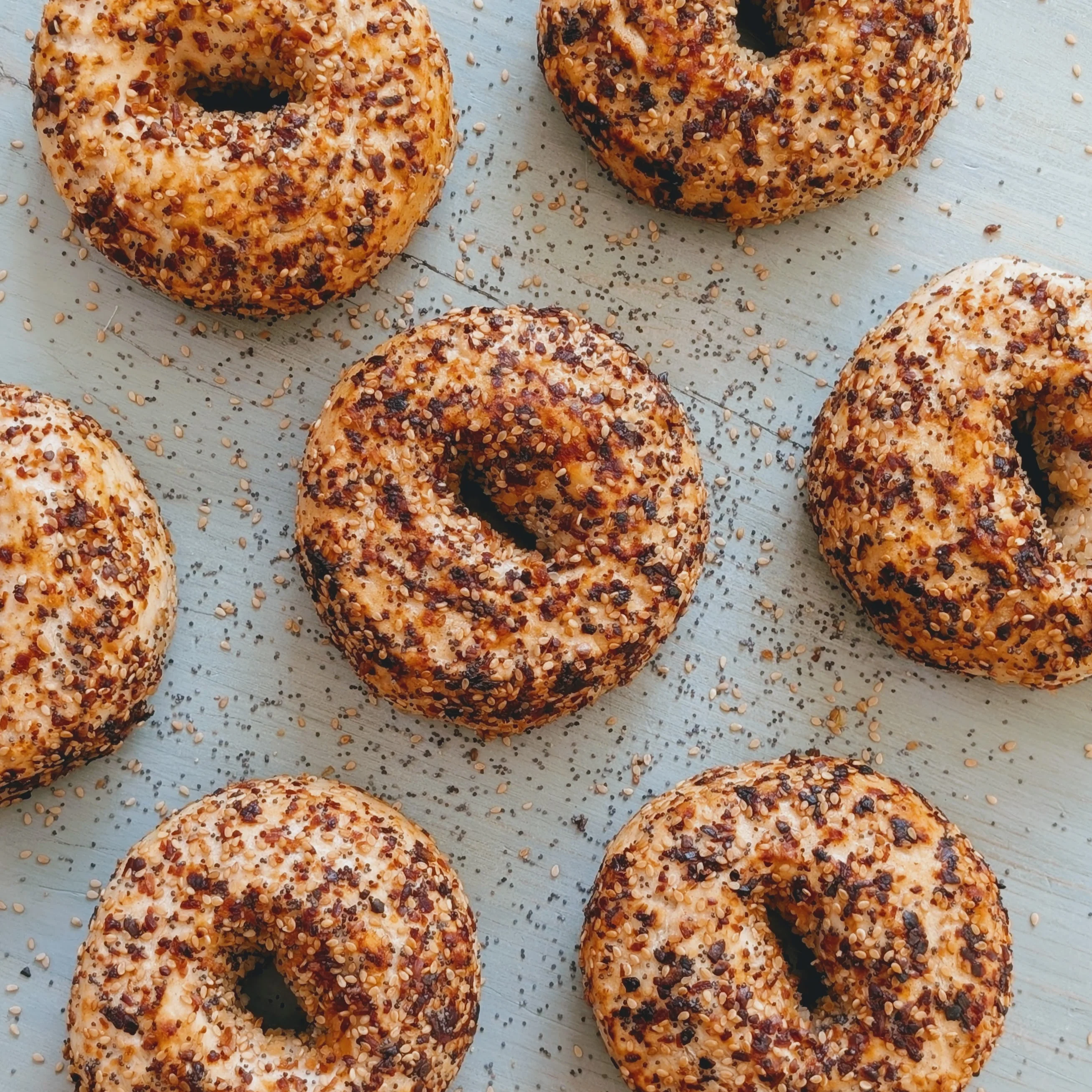 Gluten-Free Slow-Fermented Everything Bagels (4-pack) - Image 2