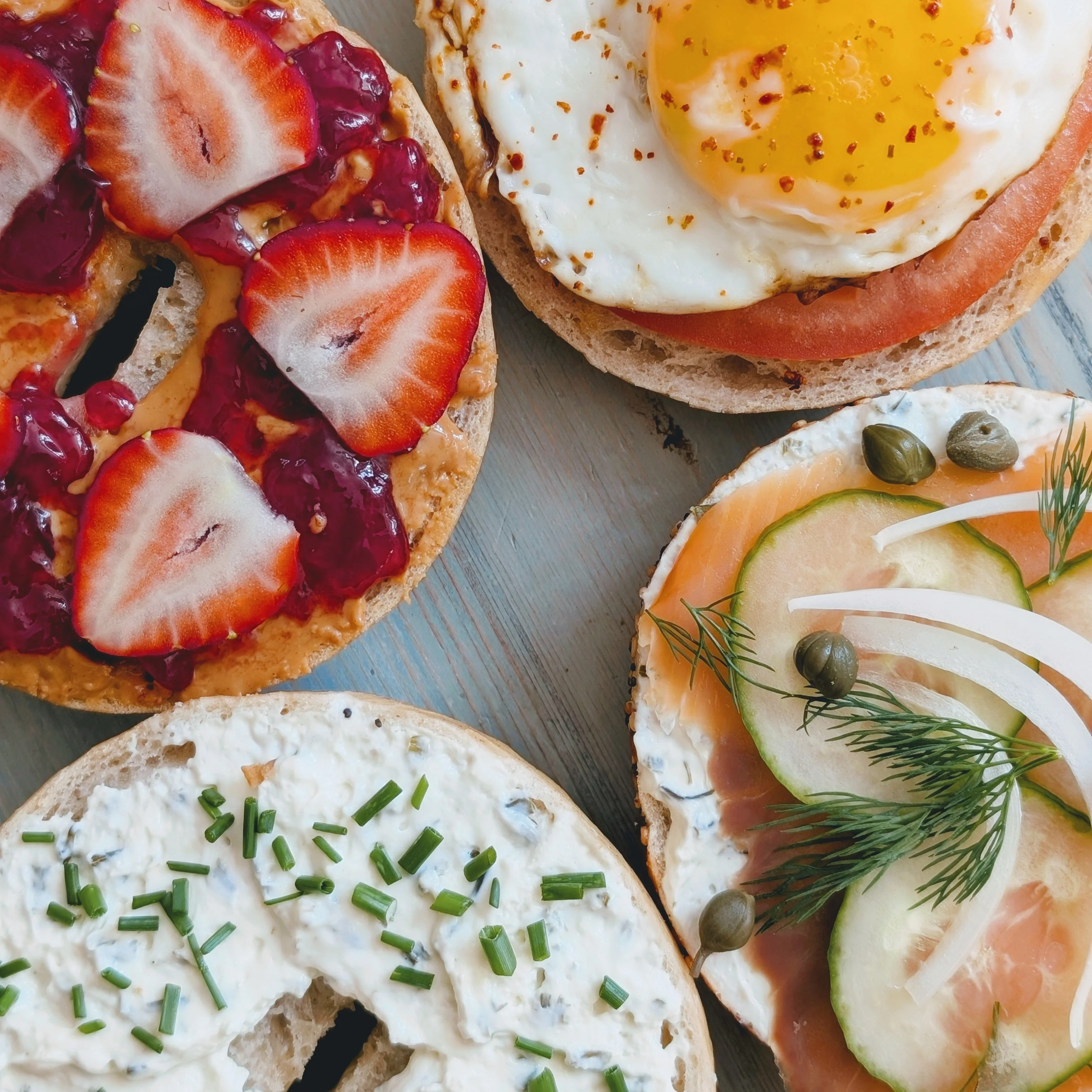 Gluten-Free Slow-Fermented Everything Bagels (4-pack) - Image 3