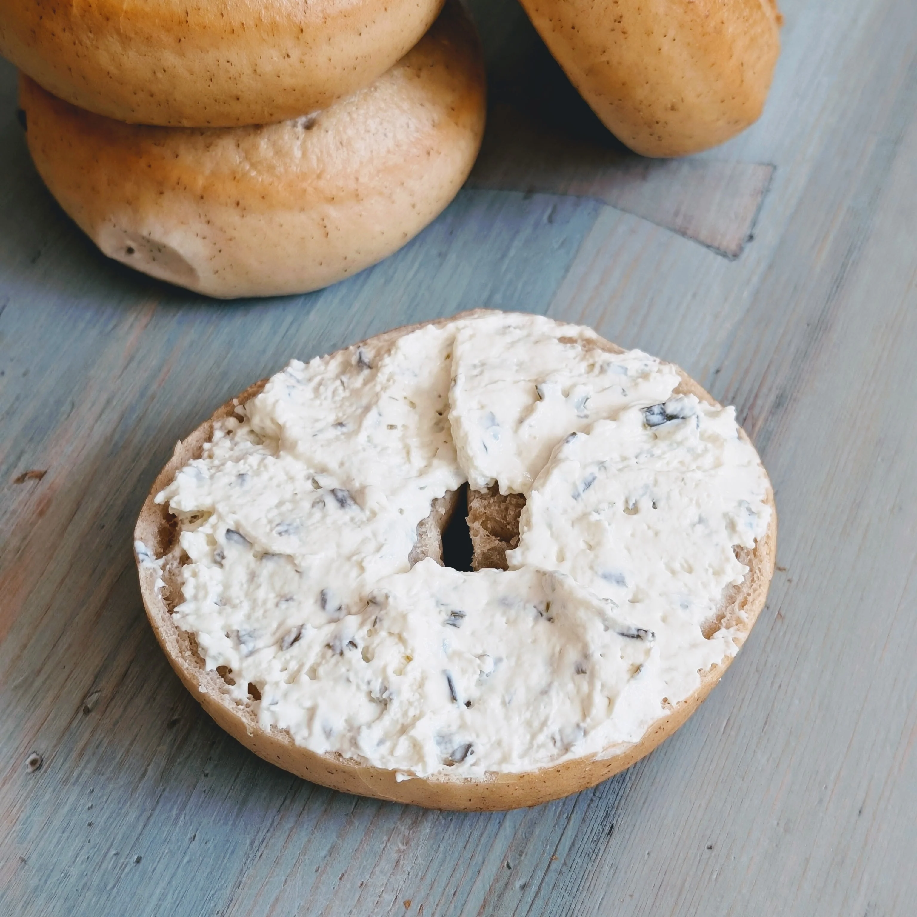 Gluten-Free Slow-Fermented Plain Bagels (4-pack) - Image 3