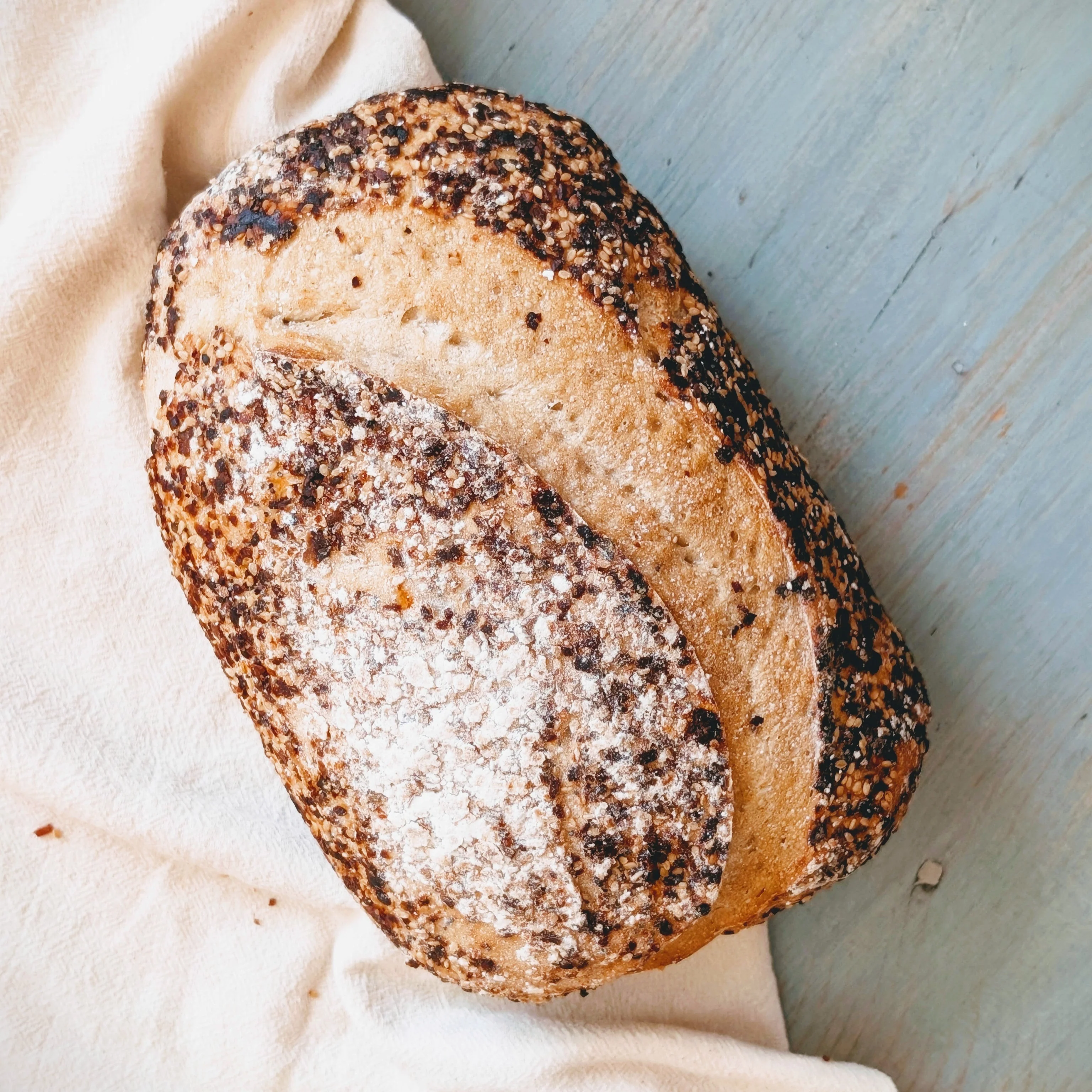 Gluten-Free Sourdough Everything Loaf - Image 2