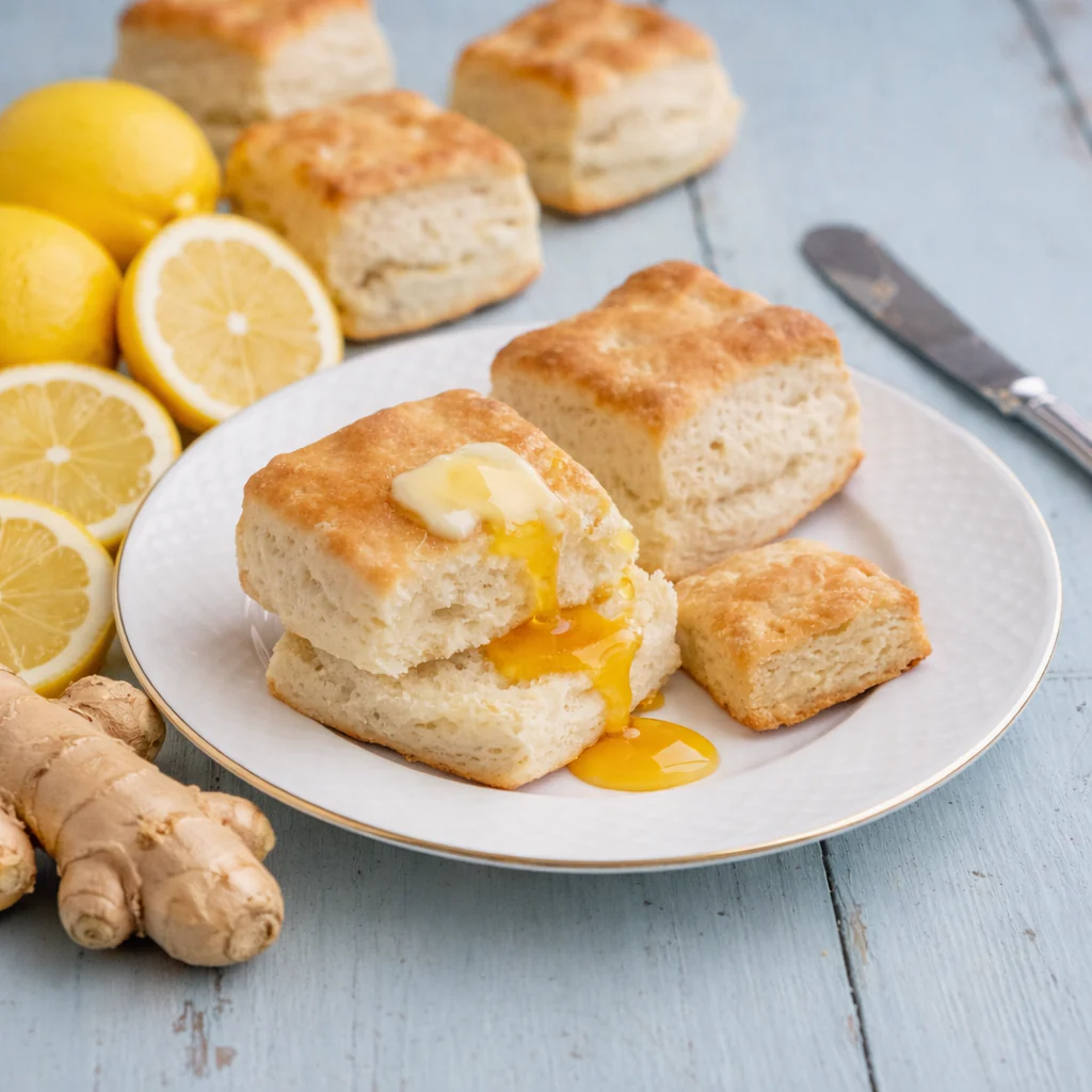 Lemon Ginger Biscuits (6-pack) - Image 2