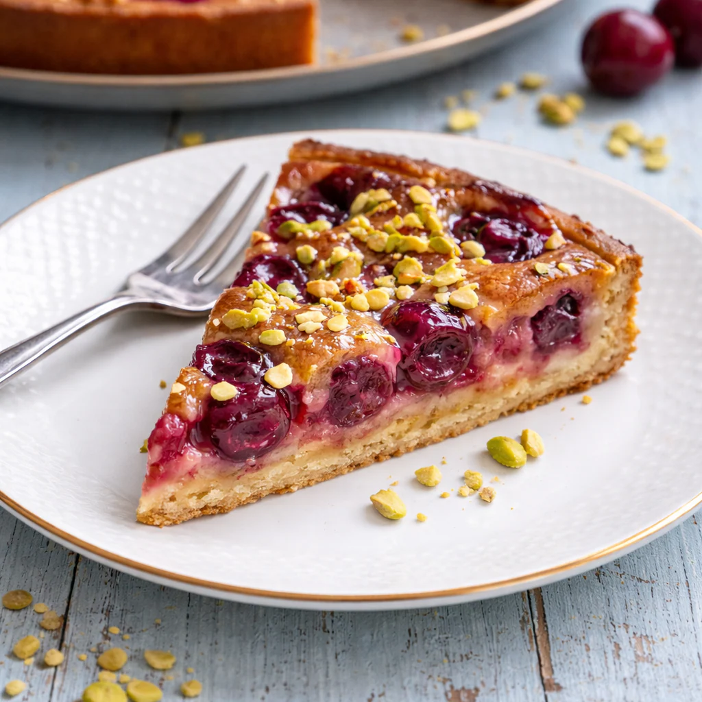 Morello Cherry Pistachio French Tart - Image 2