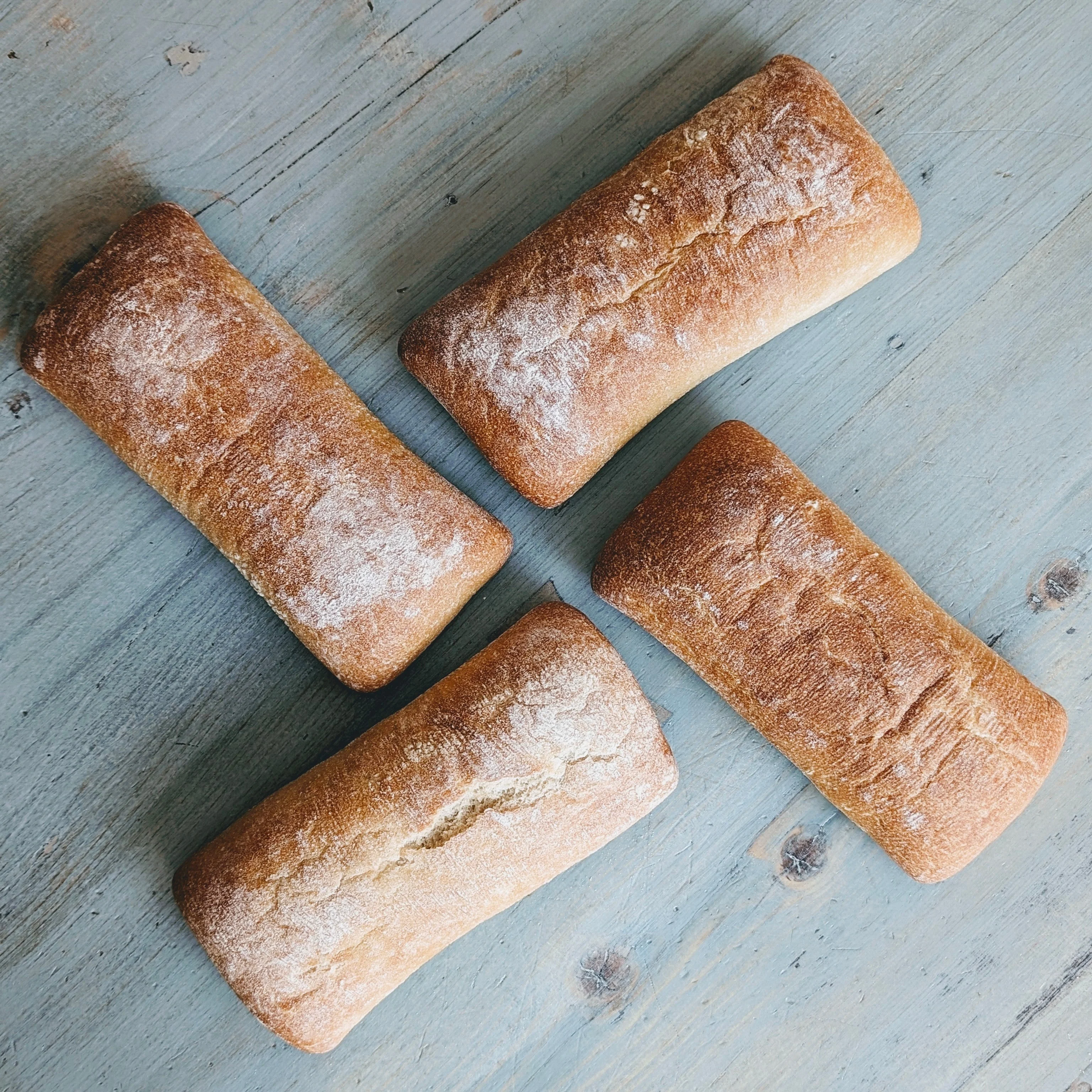 Slow Fermented Ciabatta Rolls (4-Pack) - Image 3
