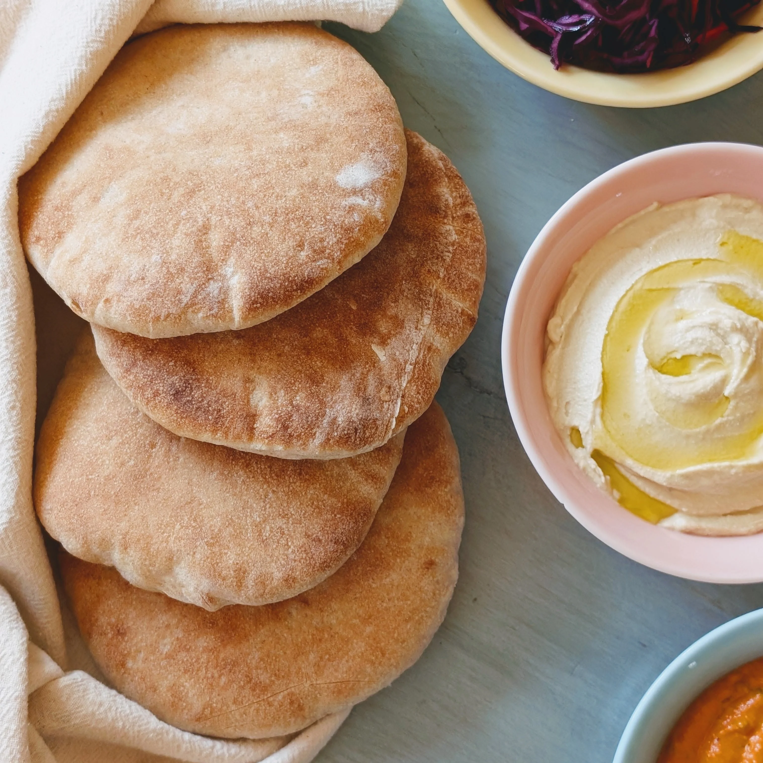 Slow-Fermented Pita (4-pack) - Image 2