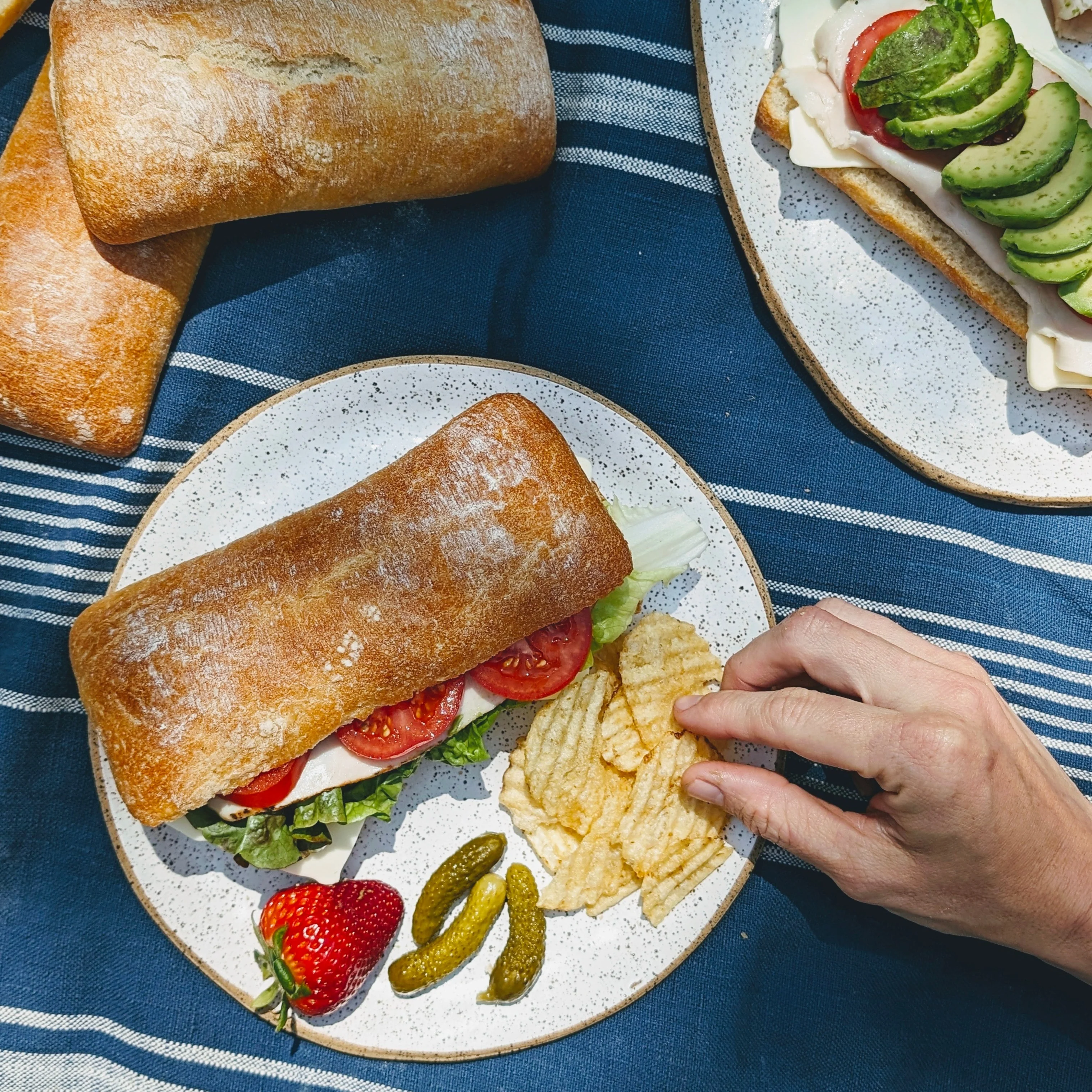 Slow Fermented Ciabatta Rolls (4-Pack) - Image 2