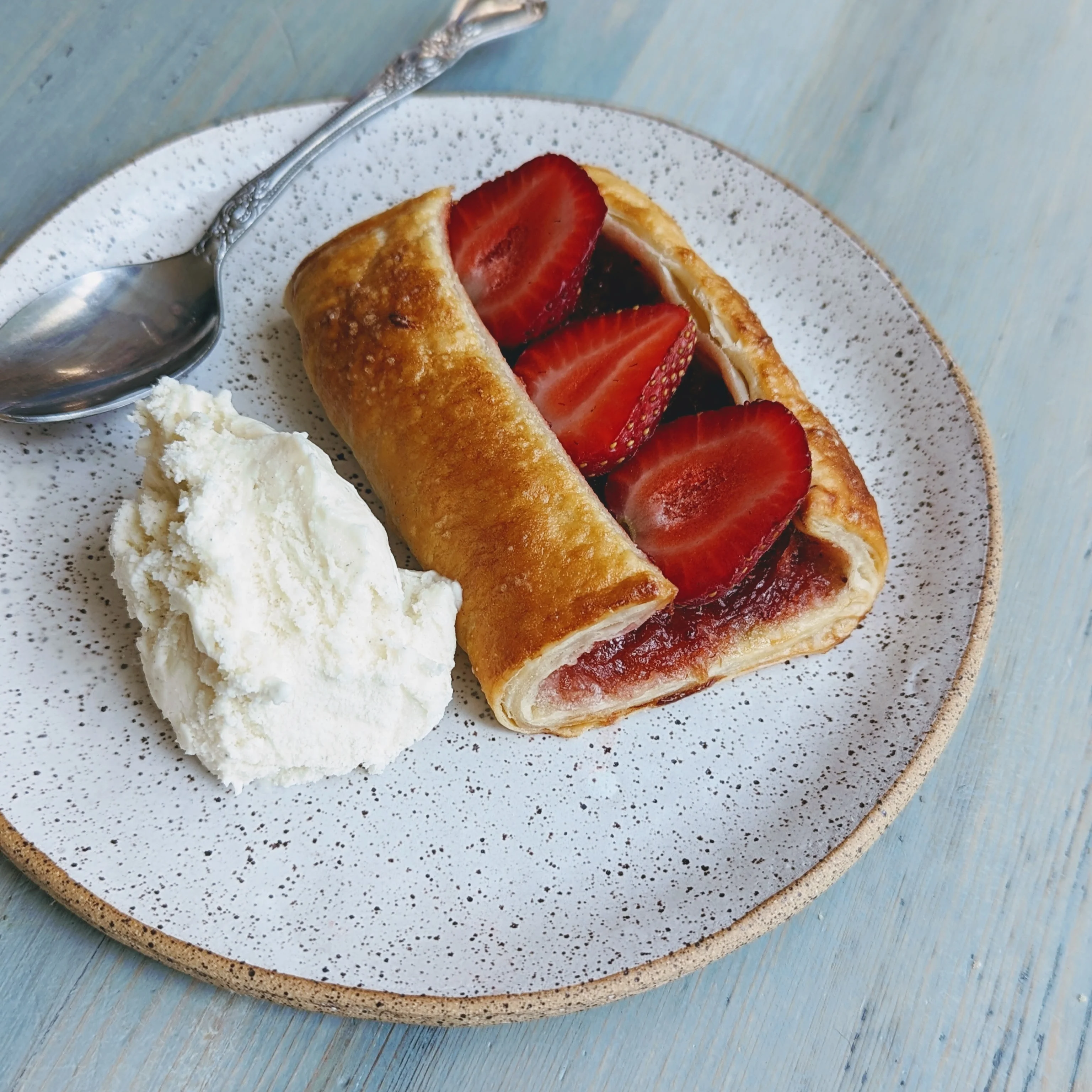 Strawberry Rhubarb Turnovers (4-pack) - Image 3