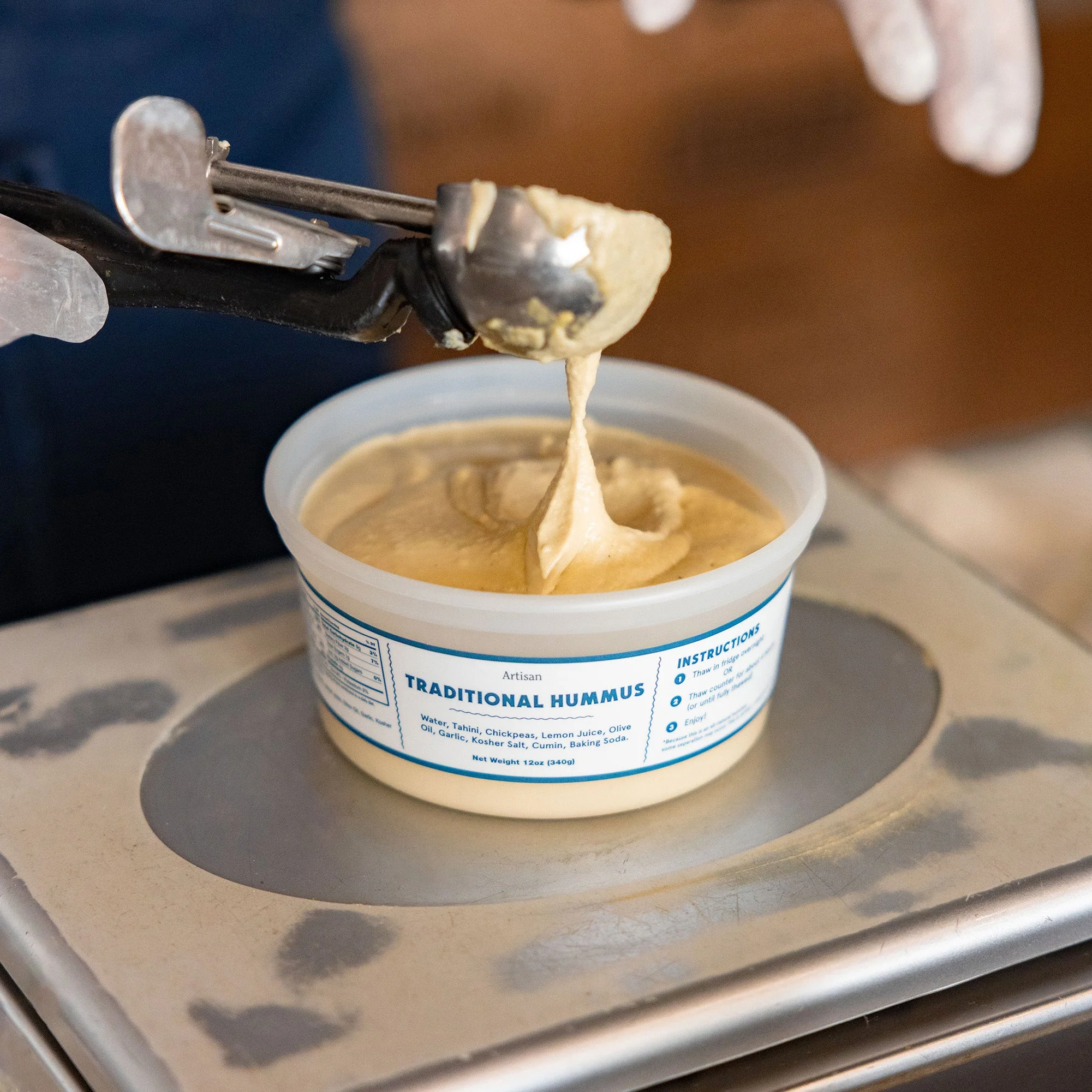 Traditional Hummus (12oz) - Image 3